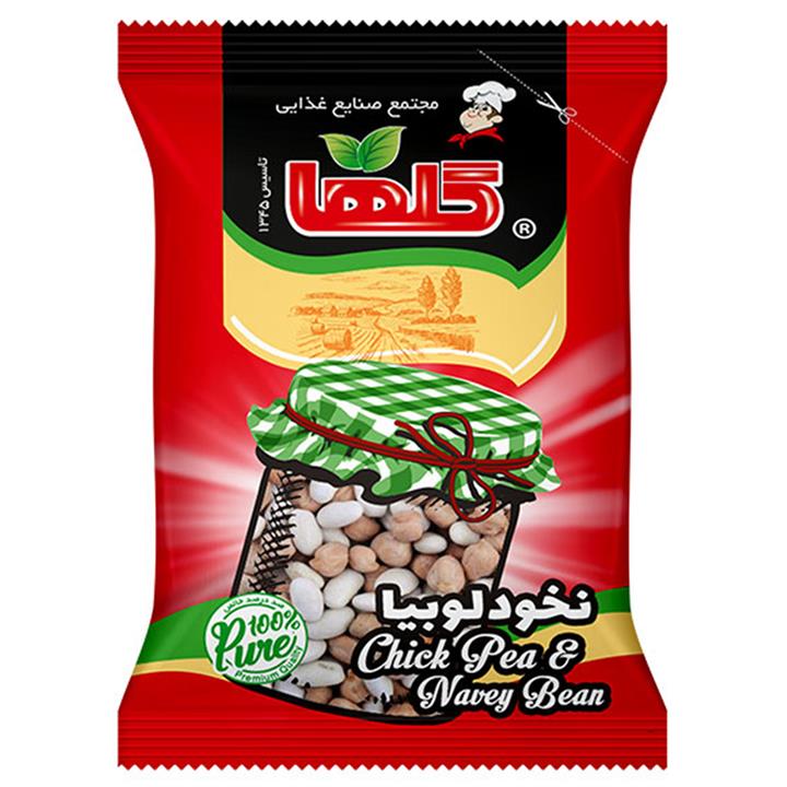 نخود و لوبیا گلها- 400 گرم Golha Peas and bean 400 g